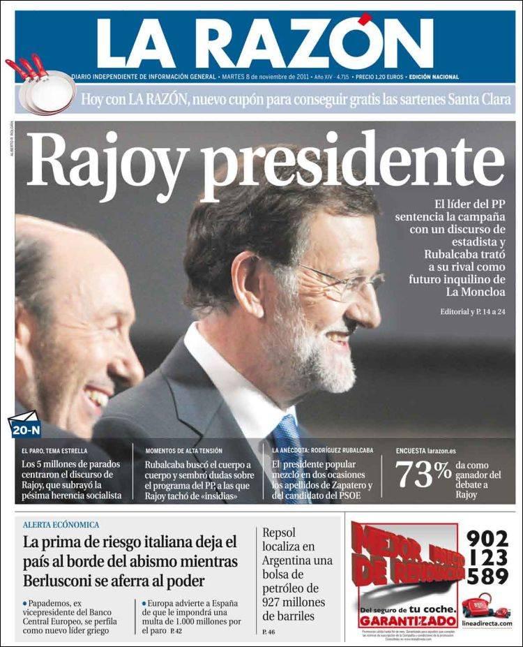 La prensa española o apología del bipartidimo