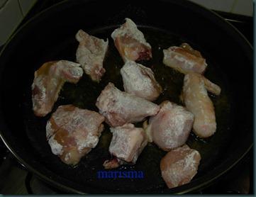 Pollo en pepitoria (receta reto Robochef)