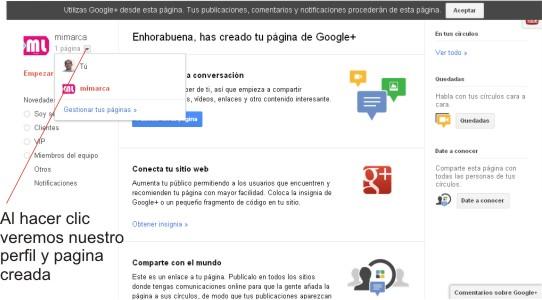 Como crear una pagina para mi empresa o marca en Google Plus