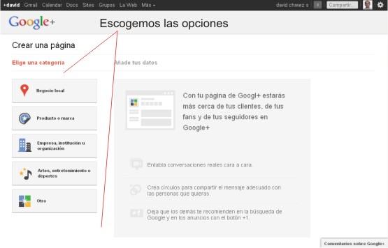 Como crear una pagina para mi empresa o marca en Google Plus