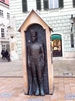 Bratislava y sus populares estatuas.