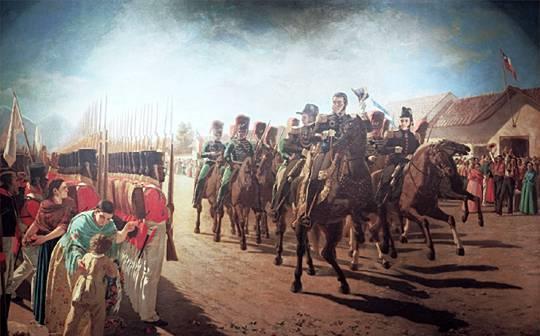 La batalla de Rancagua