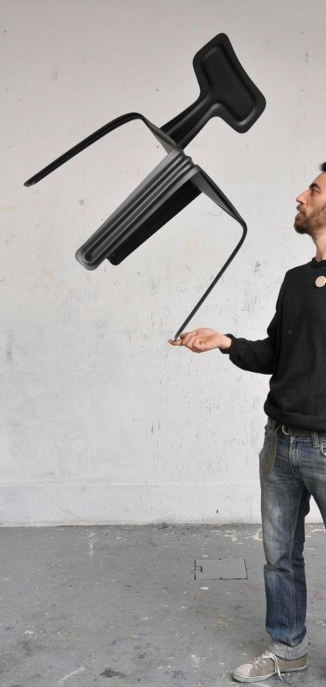 Pressed Chair by Harry Thaler