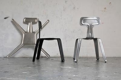 Sillas de aluminio prensado