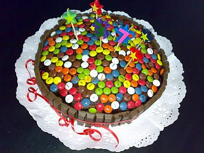 Tarta multicolor para Izaskun