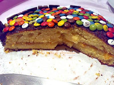 Tarta multicolor para Izaskun