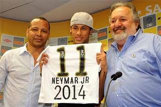 Acaba el culebrón Neymar...hasta 2014!