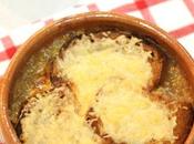 Sopa cebolla gratinada