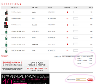 NYX: Todo a precio de costo + Guía para comprar en Cherry Culture