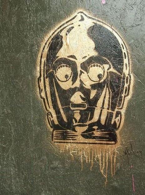 Graffitis de ‘Star Wars’