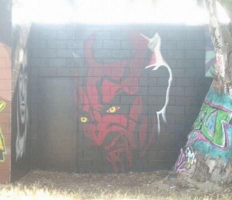 Graffitis de ‘Star Wars’
