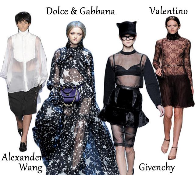 Tendencias Otroño / Invierno 2011-2012 : Transparencias