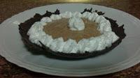 Tartaleta de mousse de chocolate