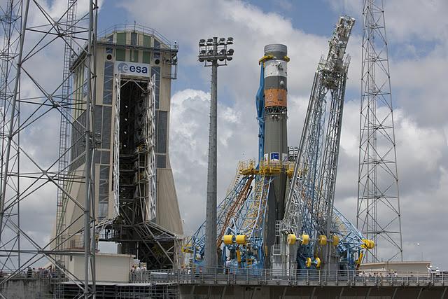 Todo listo para lanzar los Soyuz desde Korou