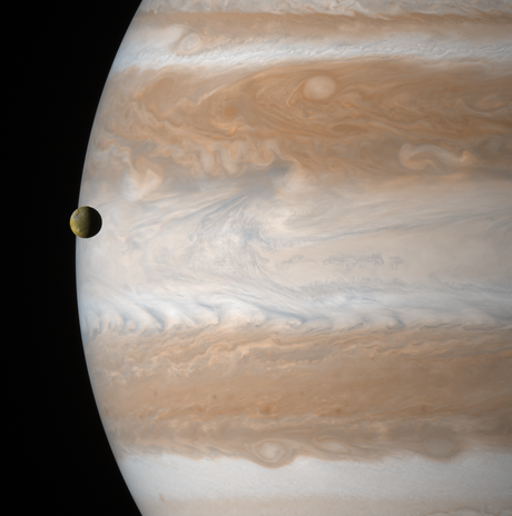 Júpiter, el escudo del Sistema Solar.