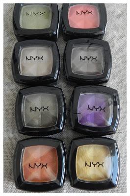 Sombras mono de Nyx: Haul y Chuaches