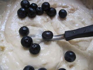 Waffles noruegos con arandanos