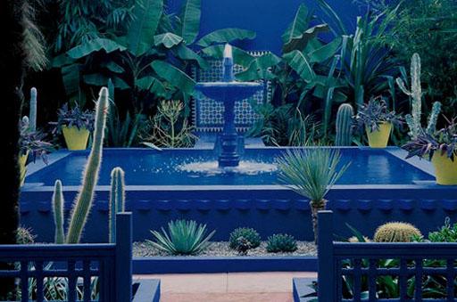Jardines Majorelle o Yves Saint Laurent en Marrakech