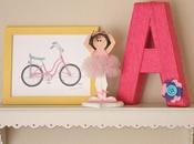 Decora letra cartón lana