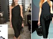 Olivia Palermo eligió vestido Armani sandalias Zara para inauguración Hotel Milán