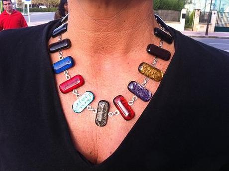 Impresionante collar MatxiGlass