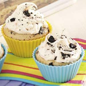 Chocolate Cookie Cupcakes Recipe