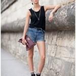 Rudy Aldridge con Valentino clutch Rudy Aldridge con Valentino clutch