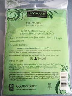 Mis guantes nocturnos de Eco Tools