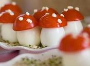 Huevos setas para cautivar pequeños