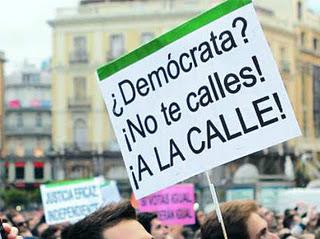 Las pancartas de la crisis