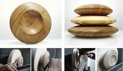 Vajilla creada con aguacates, inspirada en la naturaleza