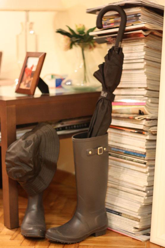 Kit de lluvia y chocolate caliente