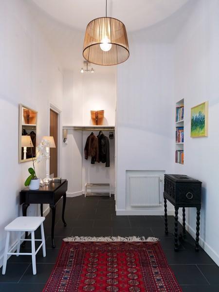 soluciones de almacenaje pensadas para ropa y calzado de invierno recibidores de estilo nórdico Quedamos en... proyecto decoración bloguers percheros papel de pared muebles zapateros muebles de recibidor guantes y bufandas estilo nórdico estilo escandinavo decoración estanterías para cajas donde guardar gorros espejos diseño para recibidores diseño escandinavo diseño de interiores decoración de recibidores decoración de interiores colgadores recibidores 