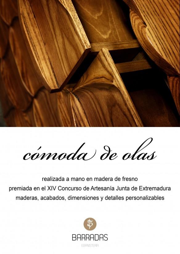 el showroom de Ebanistería Barradas en el Centro de Artesanía de Cáceres