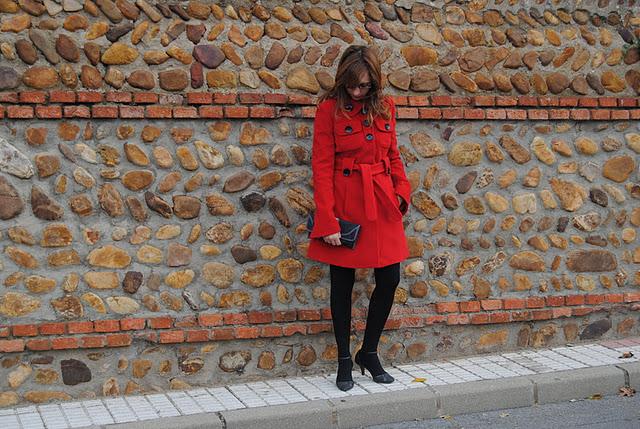 Red Winter Coat