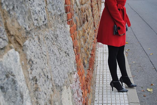 Red Winter Coat