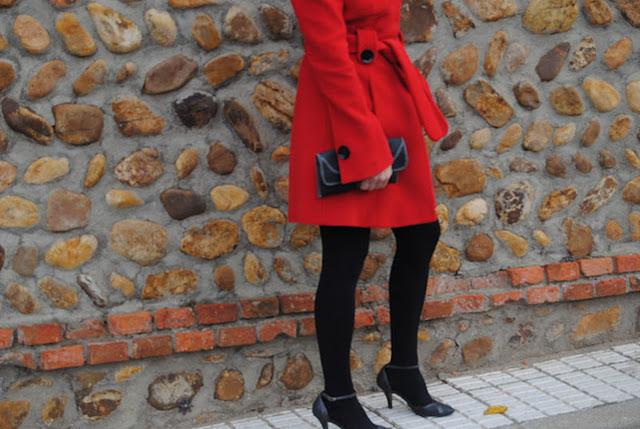 Red Winter Coat