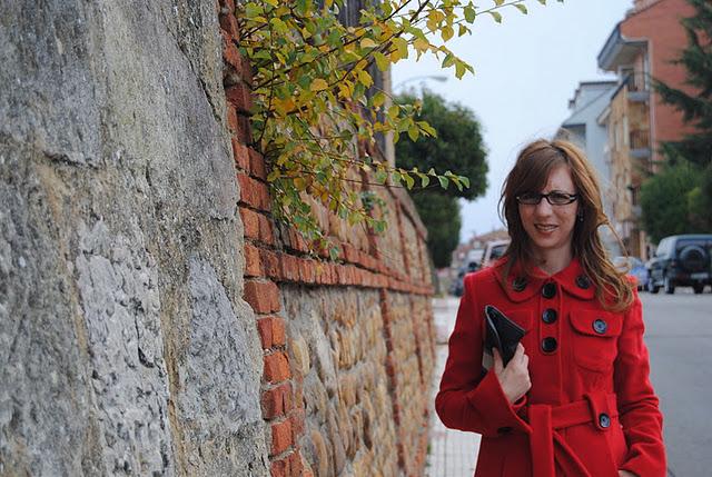 Red Winter Coat