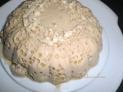 Flan de huevo y café