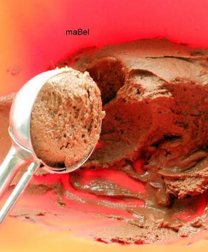 Mousse de chocolate por dos