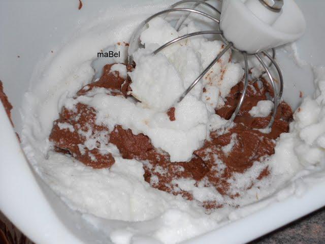 Mousse de chocolate por dos