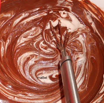 Mousse de chocolate por dos