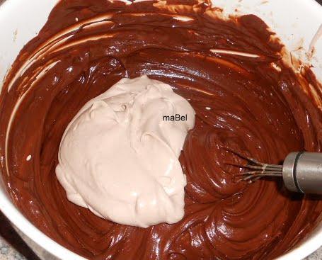 Mousse de chocolate por dos