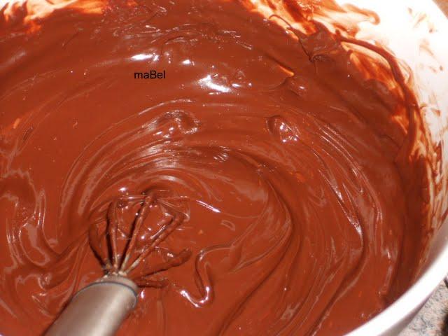 Mousse de chocolate por dos