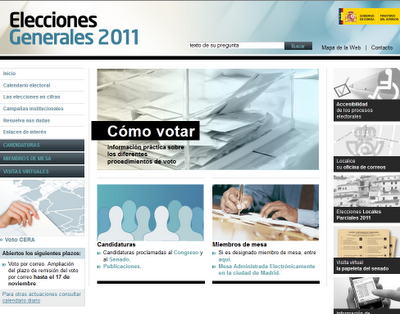 elecciones generales 2011, elecciones 20n