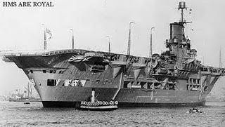 El hundimiento del portaaviones HMS Ark Royal - 14/11/1941.