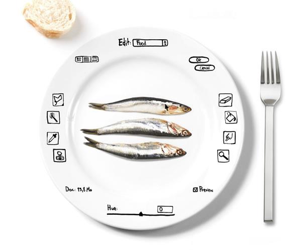iPlate :: platos con ajustes de comida