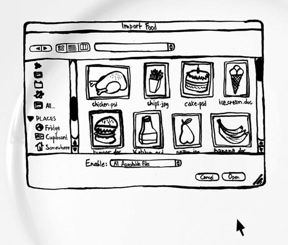 iPlate :: platos con ajustes de comida