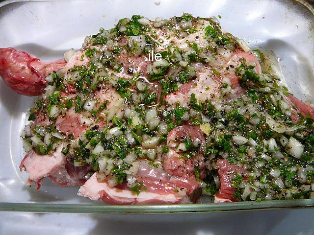 Cordero al estilo armenio