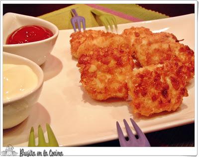 Nuggets caseros de pollo